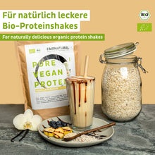 Økologisk vegansk proteinpulver vanilje uden soja