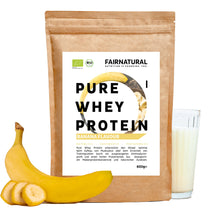 Økologisk valleproteinpulver banan
