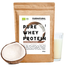 Økologisk valleproteinpulver kokosnød