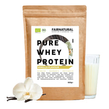 Økologisk valleproteinpulver vanilje