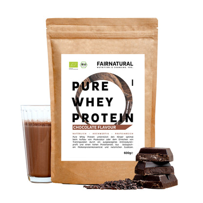 Økologisk valleproteinpulverchokolade