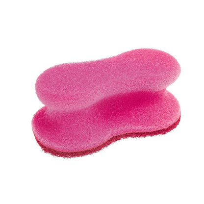 Scotch-Brite® Delicate Color Comfort ikke-ridsende rengøringssvamp fra 3M Deutschland GmbH tilbyder en dobbeltlags, lyserød struktur med blid overflade - ideel til skånsom rengøring af sarte flader. 2 stk. pr. pakke.