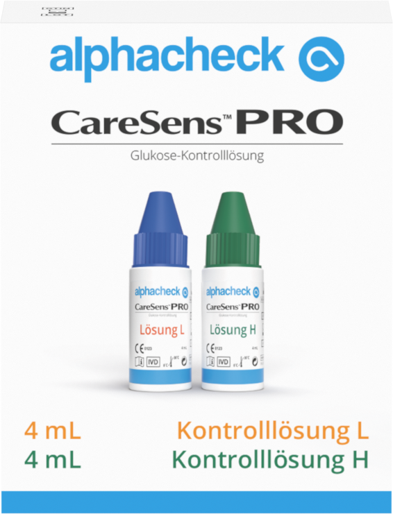 CareSens Pro kontrolløsning H | Flaske (4 ml)