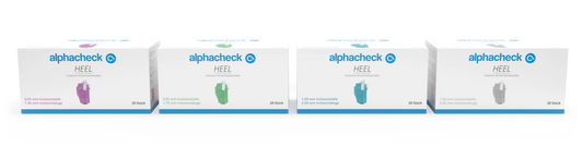 Alphacheck Sikkerhedslancet til hælindsnit