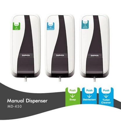 Saraya MD-450 desinfektions- og sæbedispenser | 1 stk