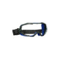3M™ GoggleGear™ 6000 Full Vision sikkerhedsbriller, blå stel, neoprenrem, Scotchgard™ anti-dug/anti-ridsebelægning (K&N), klar linse, GG6001NSGAF-BLU-EU, 10 pr. pakke | Pakke (1 stk)
