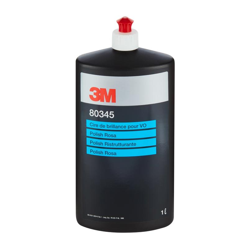 3M™ poleringspasta Polish Pink højtydende voks, 1 l, 80345 | Flaske (1L)
