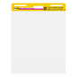 Post-it® Super Sticky selvklæbende mødeskema/flipover 559P-3, Hvid, 63,5 cm x 76,2 cm, Kampagne, 2 puder + 1 gratis/pakke, 100 % PEFC, SGSCH-PEFC-COC-110078 | Pakke (1 stk)