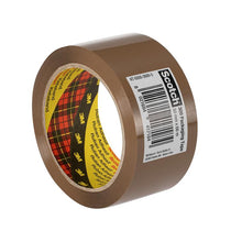 Scotch® PP emballagetape 309, brun, 50 mm x 66, 0,05 mm | Pakke (1 rulle)