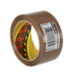 Scotch® PP emballagetape 309, brun, 50 mm x 66, 0,05 mm | Pakke (1 rulle)
