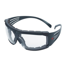 3M™ SecureFit™ 600 sikkerhedsbriller, grå stænger, skumstel, Scotchgard™ antidug/anti-ridsebelægning (K&N), klar linse, SF601SGAF/FI-EU | Pakke (1 stk)
