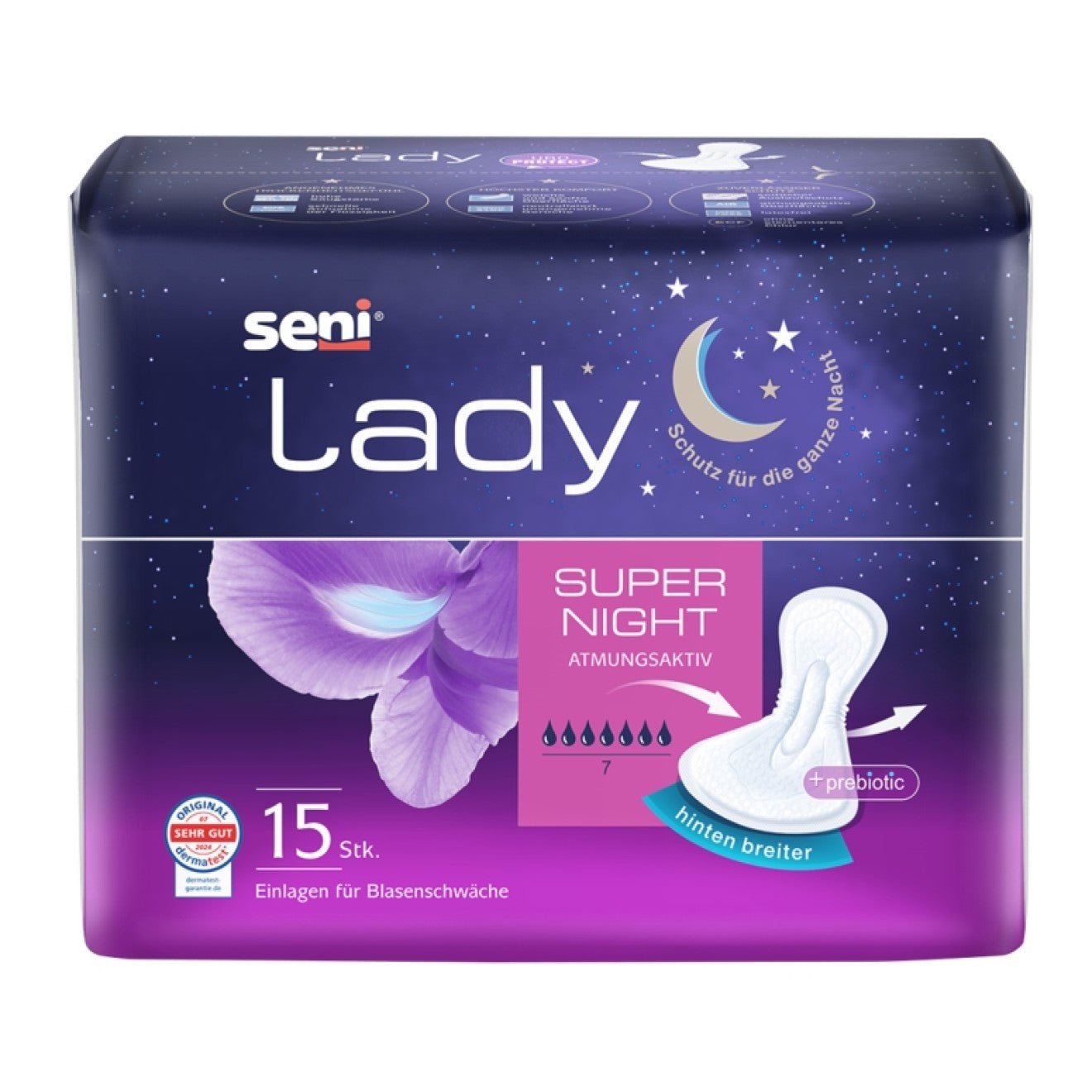 Seni Lady Super Night a15 | Pakke (15 stk.)