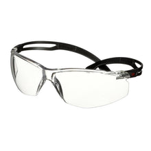 3M™ SecureFit™ 500 sikkerhedsbriller, sorte stænger, Scotchgard™ anti-dug/anti-ridsebelægning (K&N), klar linse, SF501SGAF-BLK-EU, 20 pr. pakke | Pakke (1 stk)