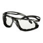 3M™ SecureFit™ 500 sikkerhedsbriller, sorte stænger, skumstel, Scotchgard™ anti-dug/anti-ridsebelægning (K&N), klar linse, SF501SGAF-BLK-FM-EU, 20 pr. pakke | Pakke (1 stk)