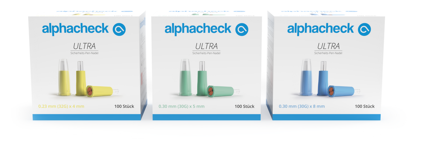 Sikkerheds-pen-nål 32G x 4 mm