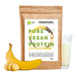 Økologisk vegansk proteinpulver banan uden soja