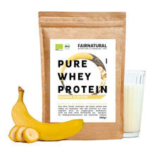 Økologisk valleproteinpulver banan