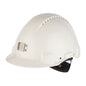 3M™ Hard Hat, Uvicator, Skraldefastgørelse, Ventilation, Plastic Svedband, Lampeholder, Hvid, G3000NUV-10-VI | Pakke (1 stk)
