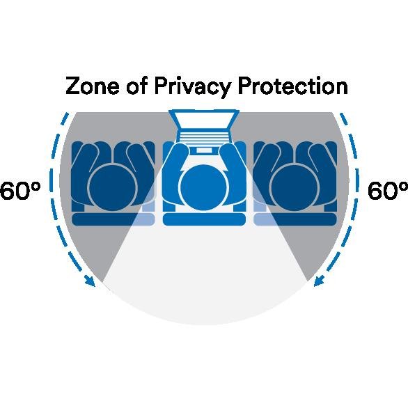 3M™ Bright Screen Privacy Filter til 14" bærbar, 16:10, BP140W1B | Pakke (1 stk.)